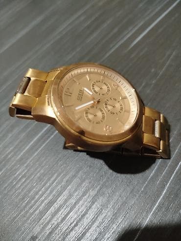 qizil qol saatlari satisi: Qol saatı, Guess, rəng - Qızılı — 3