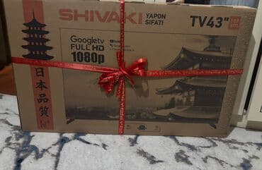 Televizor smart 109 ekran təzədi pakopkada qiymət 350 azn satılır