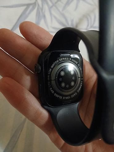 Smart saatlar: İşlənmiş, Smart saat, Sensor ekran, rəng - Qara — 1