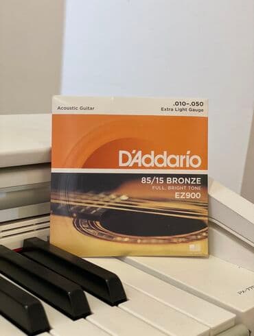 toy gitarası: Daddario akustik gitara simi Model: EZ900 — 1