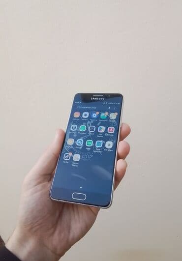 samsung note 9: Samsung Galaxy A5 2016, 16 GB, rəng - Qara, Barmaq izi — 2