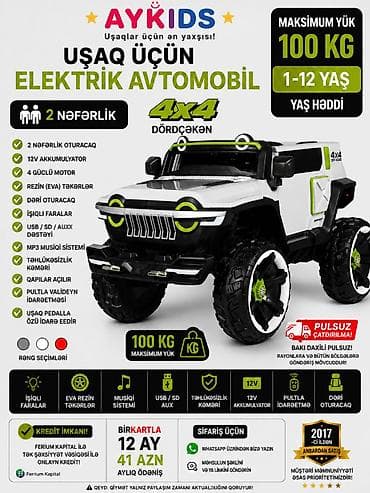 jeep grand: 🚙 yeni nəsil 4x4 wn-502 elektrik uşaq jeepi – kiçik sürücülər üçün — 1