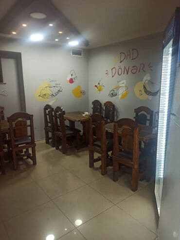 kirayə restoranlar: Dönərxana (4.mkr kruqunda) obyekt icarəyə verilir. Hazırda işlək — 1