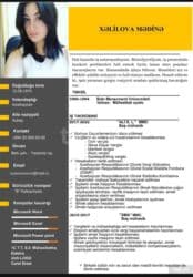 документы для визы в испанию: Xidmət: Peşəkar CV hazırlanması - Azərbaycan, rus və ingilis — 2