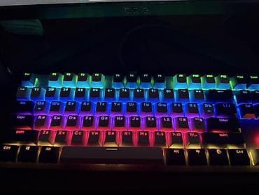 işlənmiş kamputer: Dark Project One K87A mexaniki klaviatura - Tip: Mexaniki klaviatura — 1