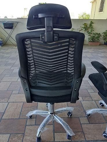 kreditle drel: Erqonomik ofis kreslosu - Rəng: qara - Baş dayağı: hündürlüyü — 2