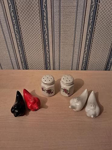 happy meal oyuncaglar: Keramika duz–istiot dəstləri - 3 müxtəlif cütlükdən ibarət — 2