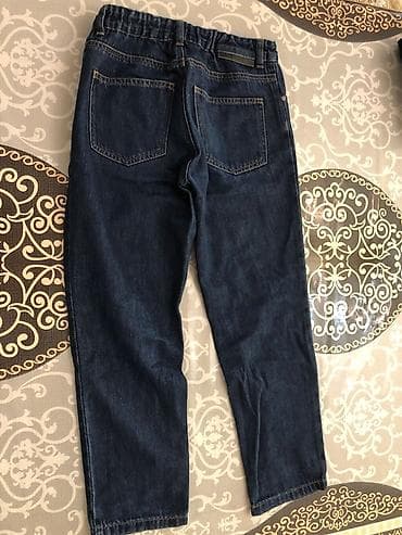 topdan paltar satisi: Uşaq cins şalvarı – Stella McCartney Kids - Bərk mavi (dark blue) — 3