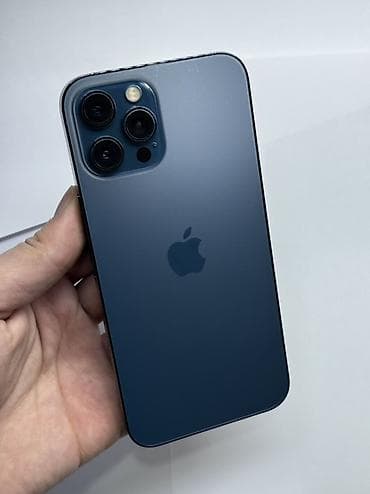 iphone 12 pro dual sim: IPhone 12 Pro Max, 256 GB, Pacific Blue — 3