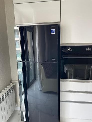 ref iphone: 2 qapılı Hitachi Soyuducu Satılır, rəng - Qara — 1