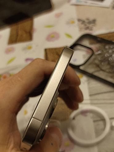 iphone 15 kreditle: IPhone 15 Pro Max, 256 GB, Gümüşü, Face ID — 8