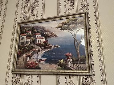 Dənizkənarı mənzərə tablosu - Texnika: yağlı boya üslubunda kətan lalafo.az -da Dənizkənarı mənzərə tablosu - Texnika: yağlı boya üslubunda kətan