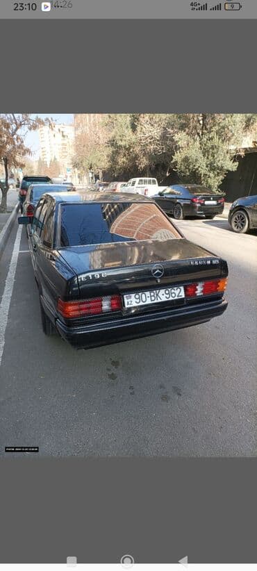 Digər nəqliyyat: Mercedes-Benz 190: 2 l | 1990 il — 2