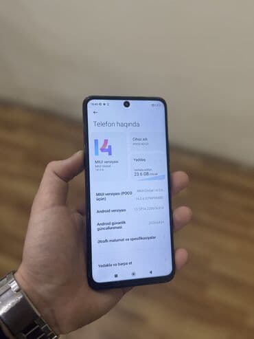 Poco X3 GT, 256 GB, Sensor, Barmaq izi, Face ID lalafo.az -da Poco X3 GT, 256 GB, Sensor, Barmaq izi, Face ID