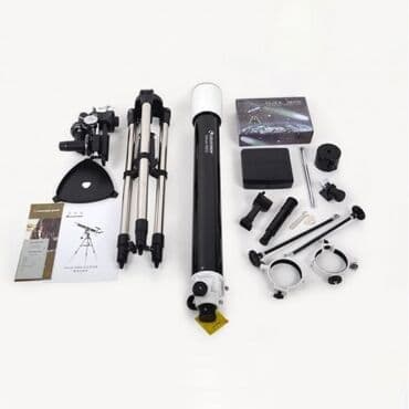 boyuk hovuz: Celestron Teleskop. Optik dizayn Refrakter Diyafram (mm) 90 mm (3.15 — 3