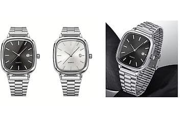 Смарт браслеты: Наручные часы, Curren, цвет - Серебристый — 3