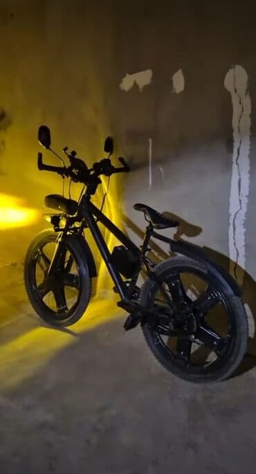 Kompakt və güclü elektrik velosipedi – şəhər və off-road üçün