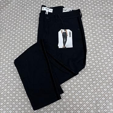 Женские брюки: Брюки, Mango, цвет - Черный — 1