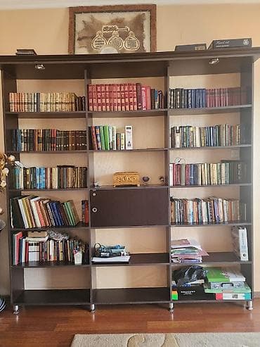 iskaf: Mebel: Böyük həcmli modul kitab rəfi - Material: MDF/LDSP tipli — 1