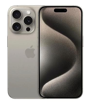 IPhone 15 Pro, 256 GB, Natural Titanium, Face ID