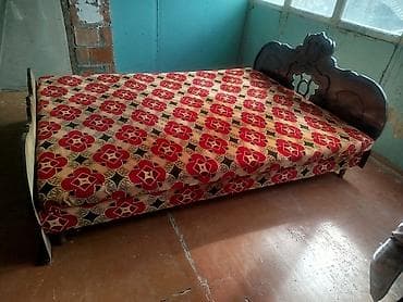 tek carpayllar: İkinəfərlik çarpayı, Bazalı, Matras ilə, Siyirməsiz — 3