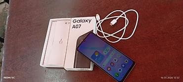 Samsung Galaxy A07, 128 GB, rəng - Qara, İki sim kartlı