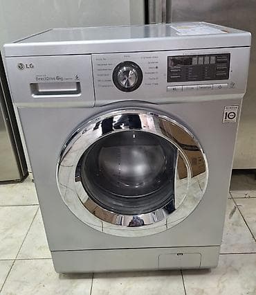 plasik qapı: LG paltaryuyan maşın – F1096NDP24 (gümüş) - Yükləmə tipi: Ön — 2