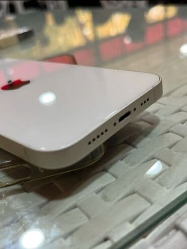 used mobiles in baku: IPhone 13, 128 GB, Ağ, Zəmanət, Simsiz şarj, Face ID — 5