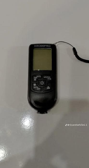 HW300 PRO boya qalınlığı ölçən cihaz - Model: HW300PRO - İstifadə