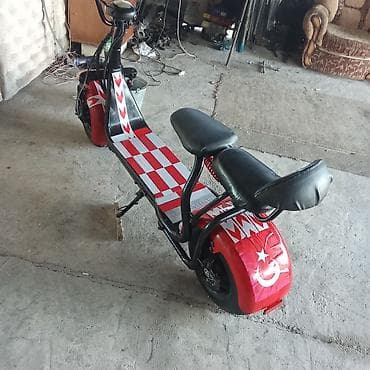 diskiler: Elektrik skuter – geniş təkərli, iki nəfərlik oturacaqlı model — 5