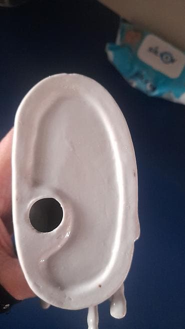 ağ şekil: Fiqur, Keramika, rəng - Ağ — 2