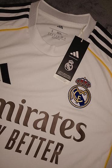 Futbolka, Adidas, S, rəng - Ağ