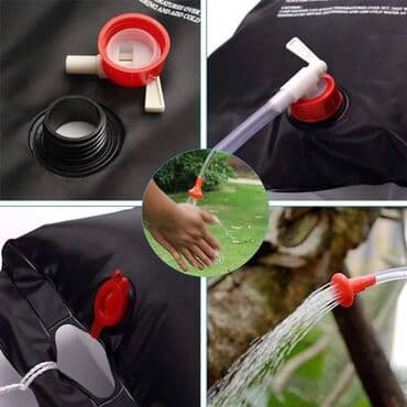 i̇dman aləti: Piknik dusu teze mallar 🔺Hem dus hem el uz yuyan kimi istifade etmek — 3