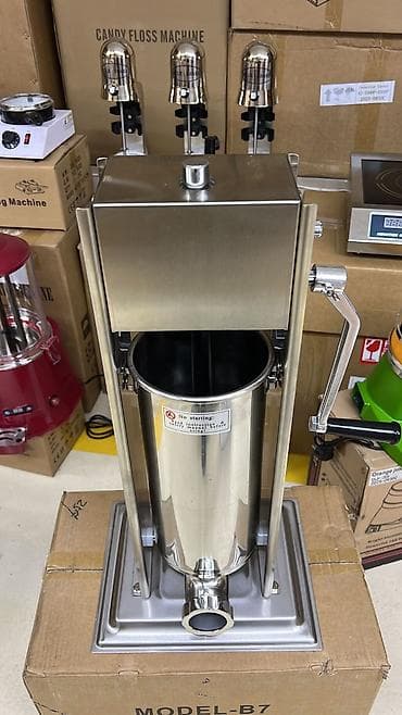 Kolbasa, sosiska aparatları: Kolbasa dolduran-270 azn ✅ 5lt-270 azn ✅ 10lt-320 azn Kolbasa — 4