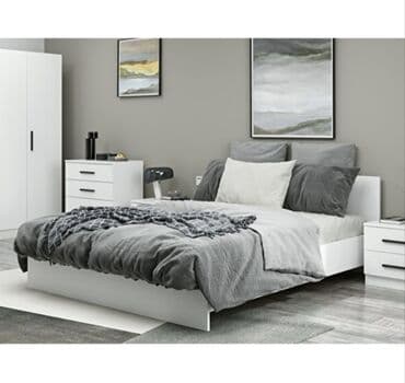 турецкая мягкая мебель в баку: Двуспальная кровать, Шкаф, Трюмо, 2 тумбы, Турция, Новый — 3