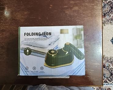 Folding Iron – qatlanan buxarlı ütü Daşına bilən kiçik ütüdür. bir