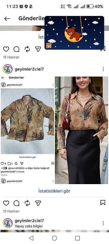 usag geyim: Uşaq üçün yay geyim dəstləri - Dəst 1: Sarı qısaqol T‑şört və tünd — 4