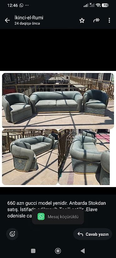 660 azn gucci model yenidir. Anbarda Stokdan satış. İstifadə — 1
