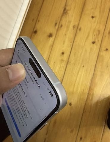 karaoke mikrofon: IPhone 15 Plus, 128 GB, Ağ, Simsiz şarj, Face ID — 4