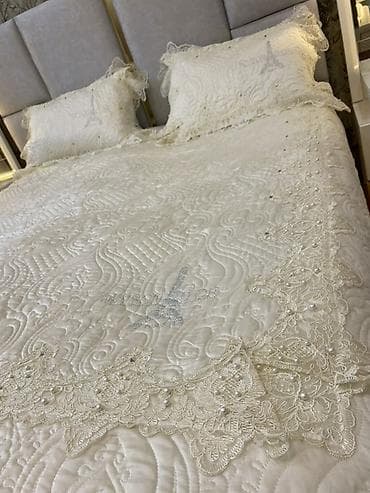 tava destleri: Yataq üçün Qaşlı Yataq örtüyü — 1