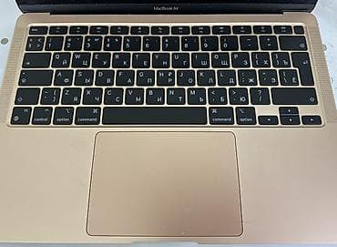 Masaüstü kompüterlər və komponentlər: Apple MacBook Air noutbuku – qızılı rəng Xüsusiyyətlər: - Model — 4