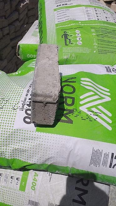 nerjavika su ceni: Beton səki daşı (daş döşəmə plitəsi) - Material: vibro-press beton - — 3