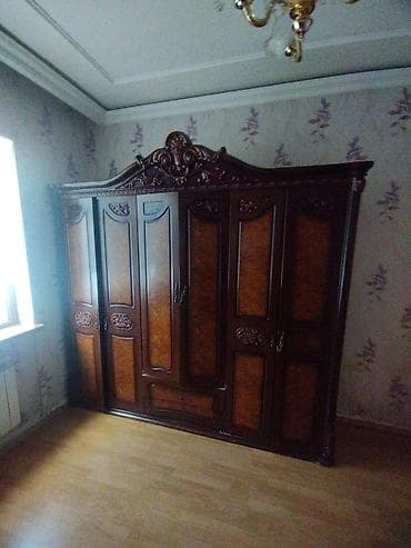 2 qapili dolablar: 5 qapı, Siyirməli, Qəhvəyi, Taxta, Açılan, Düz dolab — 1