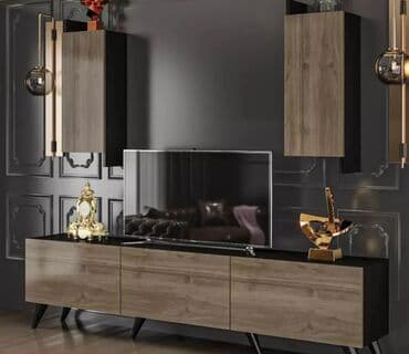 mebleri: Yeni, Düz TV altlığı, Polkalı, Laminat, Türkiyə — 1