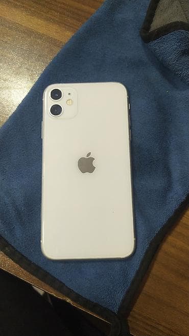 IPhone 11, 64 GB, Ağ, Face ID