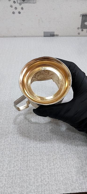 xurustal stekan: Stəkanlar, Şüşə, 6 ədədli dəst, SSRİ — 9