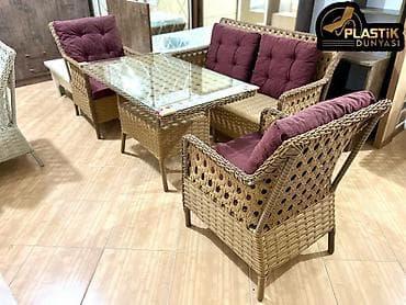 Türkiyə istehsakı 1 növ polirattandan istehsal olunmuş divan dəsti lalafo.az -da Türkiyə istehsakı 1 növ polirattandan istehsal olunmuş divan dəsti