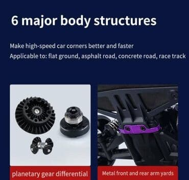 oyuncaq robot: JJRC Q117 Rc drift car.4 WD. Cox guclu motora sahibdir.Rc.baki — 6