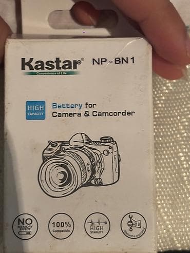Kastar NP-BN1 fotoaparat batareyasi, 🔋 Fotoaparatınız üçün əlavə və ya lalafo.az -da Kastar NP-BN1 fotoaparat batareyasi, 🔋 Fotoaparatınız üçün əlavə və ya