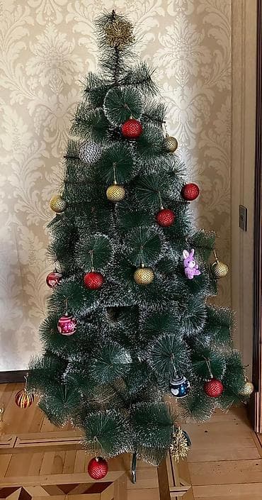 Ev saatları: Yeni il ağacları — 1